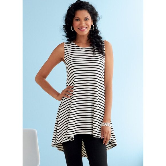 Butterick Sewing Pattern 10795/6752 Misses Top Siz - Picture 4 of 10